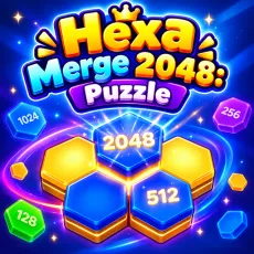 Hexa Merge 2048: Puzzle