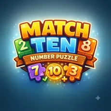 Match Ten Number Puzzle